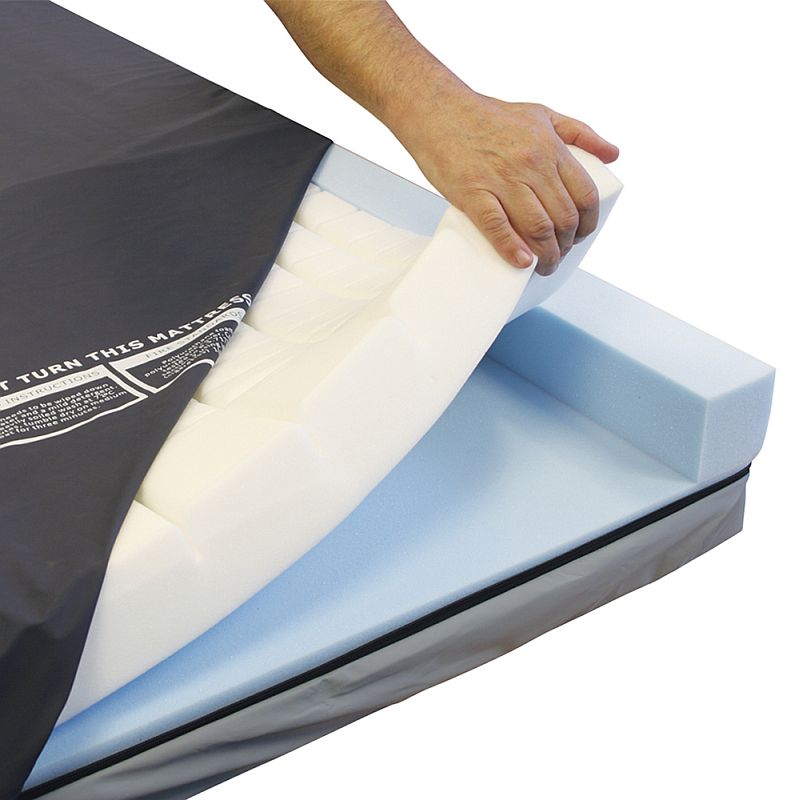 CMHR foam insert provides comfort and pressure relief